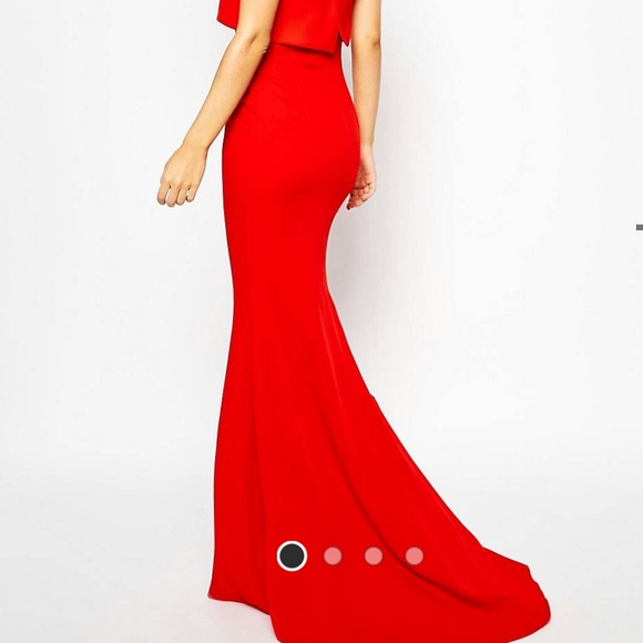 Jarlo Blaze Strapless Maxi Dress Sz4 - Picture 3 of 6